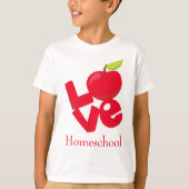 Home School Love T-shirt (Voorkant)