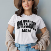 Home School Moms T-shirt, Terug naar school Mama S T-shirt