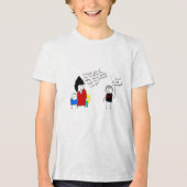 Home Schooled Breken Alle Regels Troublemaker Tri-Blend Shirt (Voorkant)