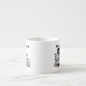 Home Schoolkleding en geschenken Espresso Kop (Voorkant)