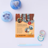 Home Schoonmaak Diensten Flyer (Enkel)