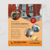 Home Schoonmaak Diensten Flyer (Voorkant)