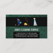 Home Schoonmaak en commercieel Visitekaartje (Voorkant)