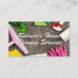 Home Schoonmaakmiddelen Maid Services Visitekaartje