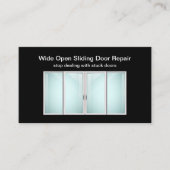 Home Schuifdeuren en reparatie Visitekaartjes (Voorkant)