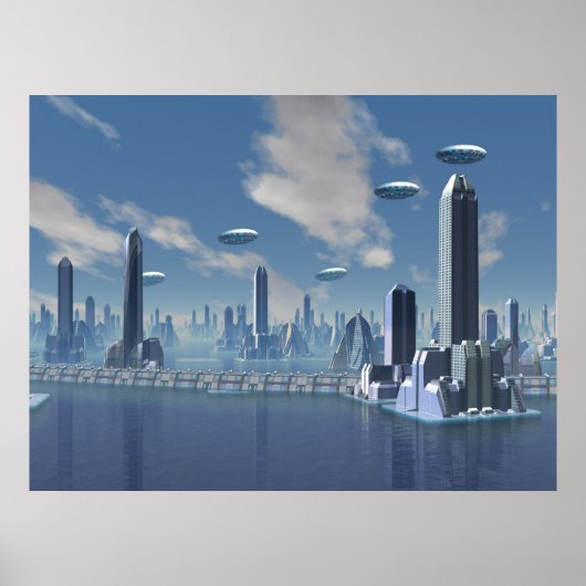 Home Scifi Art Print retourneren (Voorkant)