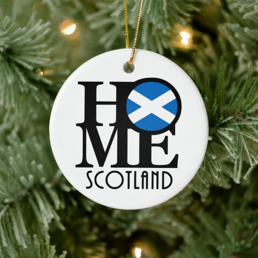 HOME Scotland Keramisch Ornament (Boom)
