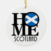 HOME Scotland Keramisch Ornament (Voorkant)