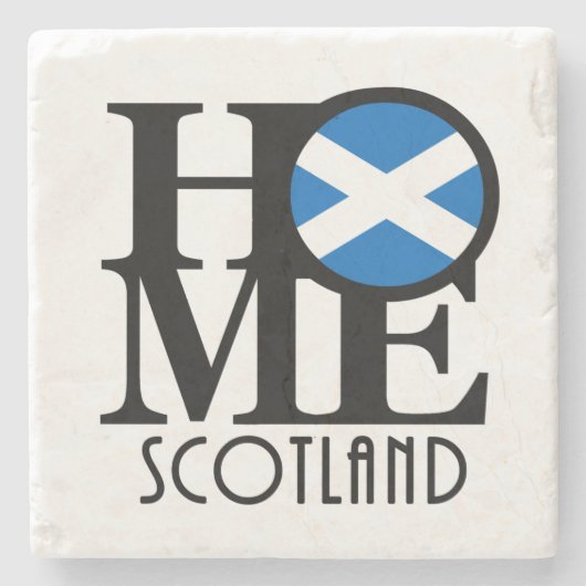 HOME Scotland Stenen Onderzetter (Voorkant)
