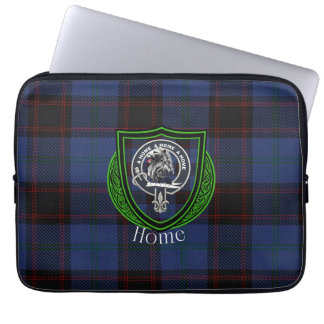 Home Scottish Clan Tartan and Crest Laptop Sleeve