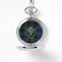 Home Scottish Clan Tartan & Crest Horloge
