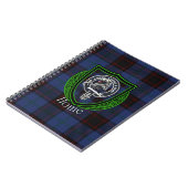 Home Scottish Clan Tartan & Crest Notitieboek (Linkerzijde)