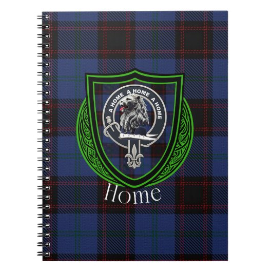 Home Scottish Clan Tartan & Crest Notitieboek (Voorkant)