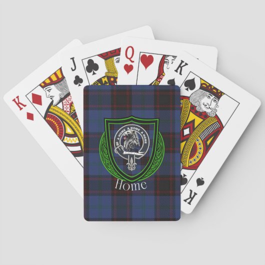 Home Scottish Clan Tartan & Crest Pokerkaarten (Achterkant)