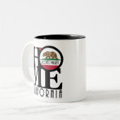 HOME Scotts Valley 11oz Tweekleurige Koffiemok (Voorkant links)