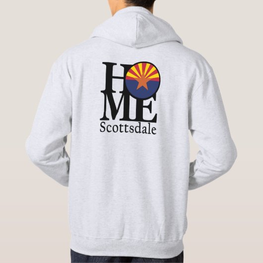 HOME Scottsdale Arizona (achterafdruk) Hoodie (Achterkant)