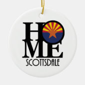 HOME Scottsdale Arizona Keramisch Ornament (Voorkant)