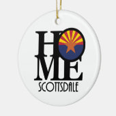 HOME Scottsdale Arizona Keramisch Ornament (Links)