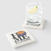 HOME Scottsdale Arizona Stenen Onderzetter (Zijkant)