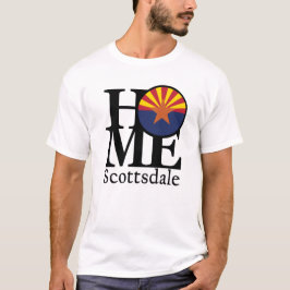 HOME Scottsdale Arizona (voorgedrukt) T-shirt