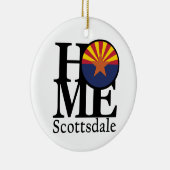 HOME Scottsdale AZ Keramisch Ornament (Rechts)