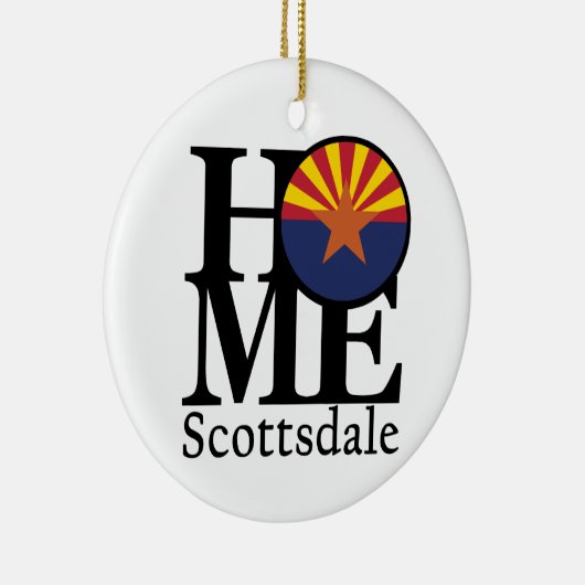 HOME Scottsdale AZ Keramisch Ornament (Rechts)