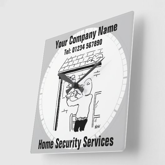 Home Security Alarm Systems klok (Hoek)