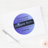 Home Security Monitoring Sticker (Envelop)