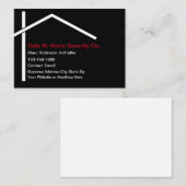 Home Security Services Visitekaartje (Voorkant / Achterkant)