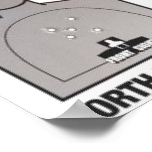 Home Security Sign Poster (Hoek)