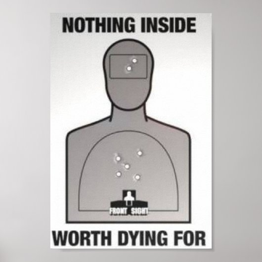 Home Security Sign Poster (Voorkant)