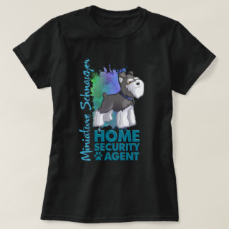 Home Security | Zout n Pepper Miniature Schnauzer T-shirt