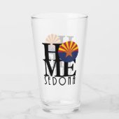 HOME Sedona Arizona Glas (Achterkant)
