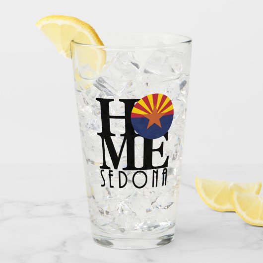 HOME Sedona Arizona Glas (Voorkant ijs)
