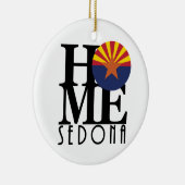 HOME Sedona Arizona Keramisch Ornament (Rechts)