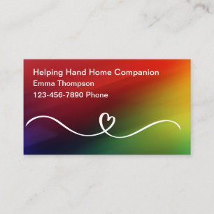 Home Senior Companion Zakelijk Contact Kaarten Contactkaartje