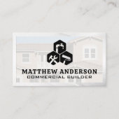 Home Service-pictogrammen | Niet-zakelijk onroeren Visitekaartje (Voorkant)