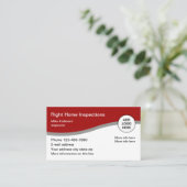 Home Services Business Logo Visitekaartje (Staand voorkant)