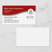 Home Services Business Logo Visitekaartje (Voorkant / Achterkant)