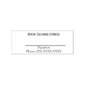 Home Services Charming House Cleaning Rubberstempel (Afrduk)