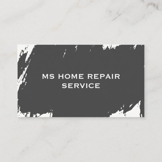 Home Services Reparatie | Hardware Gereedschap Visitekaartje (Achterkant)