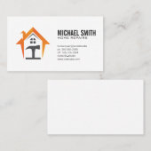 Home Services Reparatie | Vastgoedbeheer Visitekaartje (Voorkant / Achterkant)