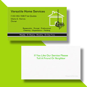 Home Services Visitekaartjes