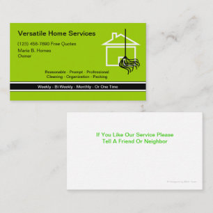 Home Services Visitekaartjes