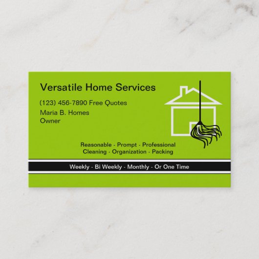 Home Services Visitekaartjes (Voorkant)