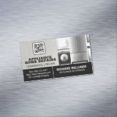 Home Services voor apparaatreparatie | QR-code Magnetisch Visitekaartje (Voorbeeld)