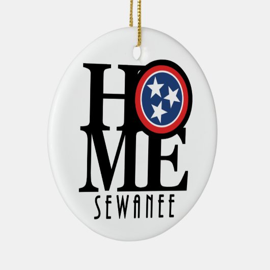 HOME Sewanee Keramisch Ornament (Rechts)