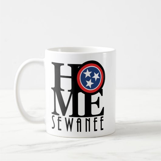 HOME Sewanee Tennessee 11oz Koffiemok (Links)