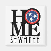 HOME Sewanee Tennessee Magneet (Voorkant)