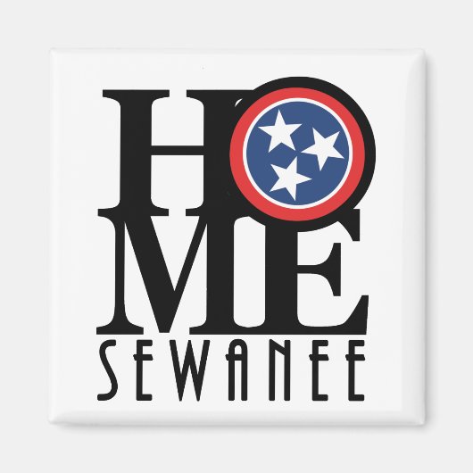 HOME Sewanee Tennessee Magneet (Voorkant)